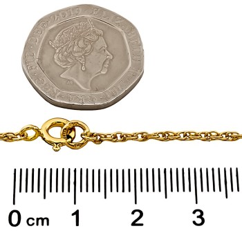 9ct gold 3.7g 20 inch Prince of Wales Chain